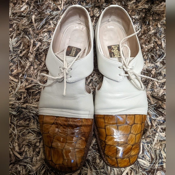Vintage Crocodile oxford style shoes - Picture 9 of 10